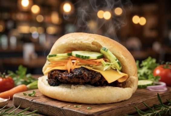 Combo 7: Jerk Chicken  OR Pork sandwich meal: Delicious jerk chicken OR Pork served with chips and choice of can drink.